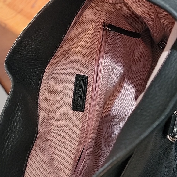 Dooney & Bourke Black Leather Hobo Purse Excellent Condition - Picture 6 of 7